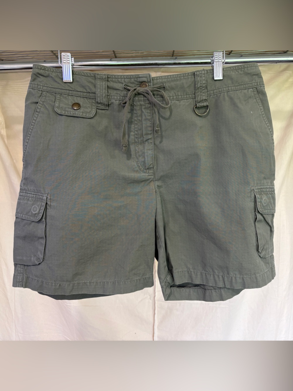 Jones New York Olive Green Women's Cargo Shorts